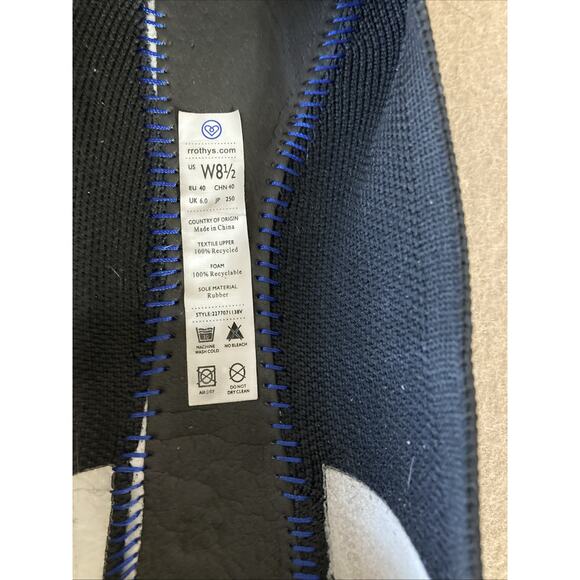 Rothy's The Point Ballet Flats Women’s Sz 8.5 Black Slip On Washable Shoes - Picture 5 of 6